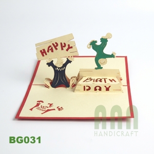 BG031 - Circus Clowns Birthday Fun