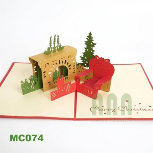 MC074 - Christmas fireplace