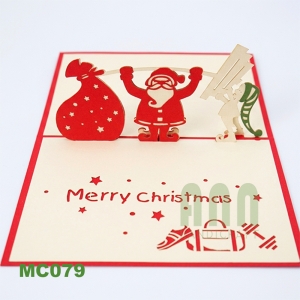 MC079 - Santa weightlifting